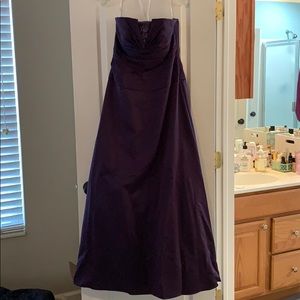 Stunning Eggplant colored prom dress or formal  - 10